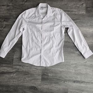 Classic White Men's Shirt